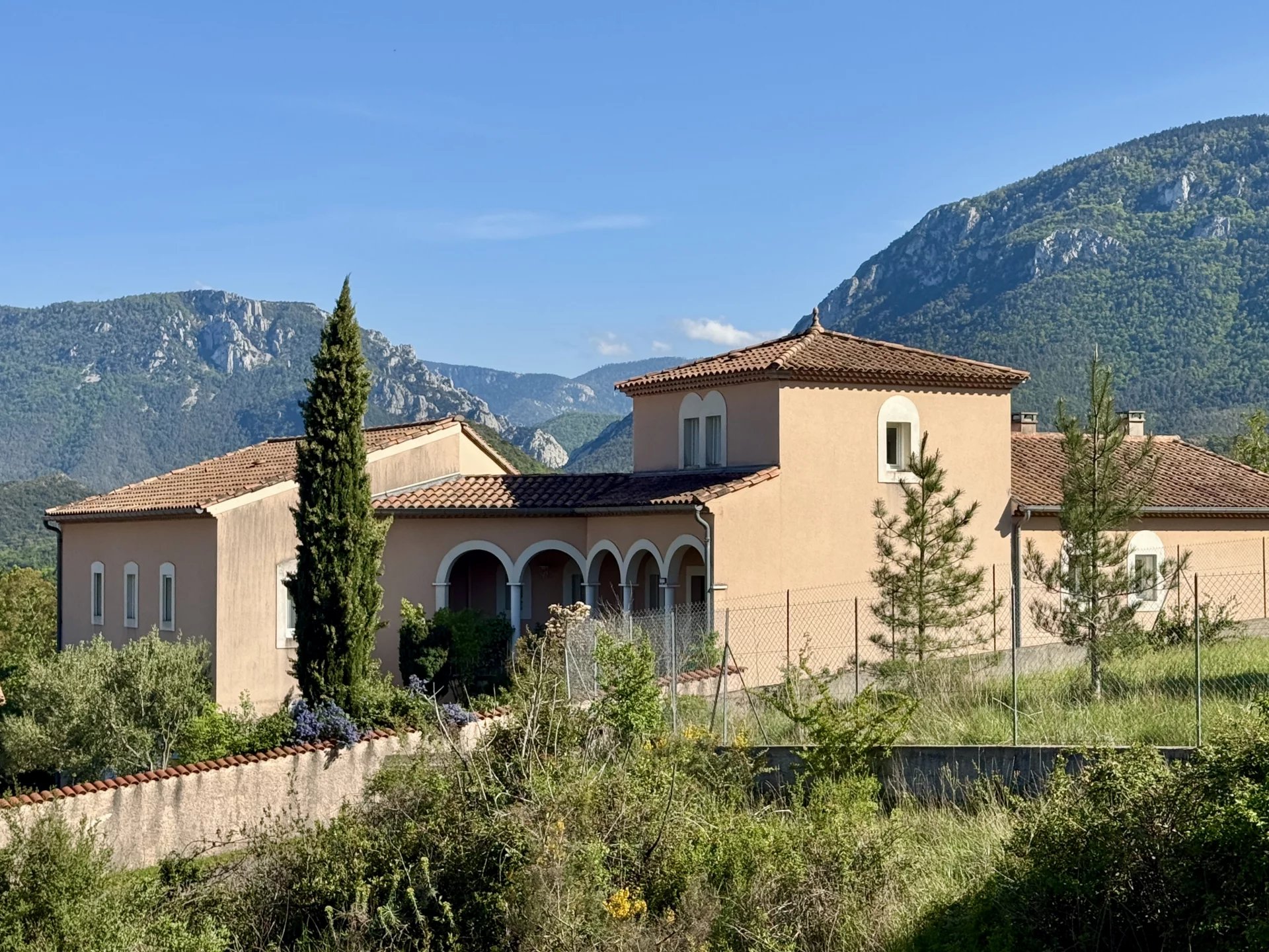South-facing villa in the heights of Quillan, Occitanie – France – BVI61316