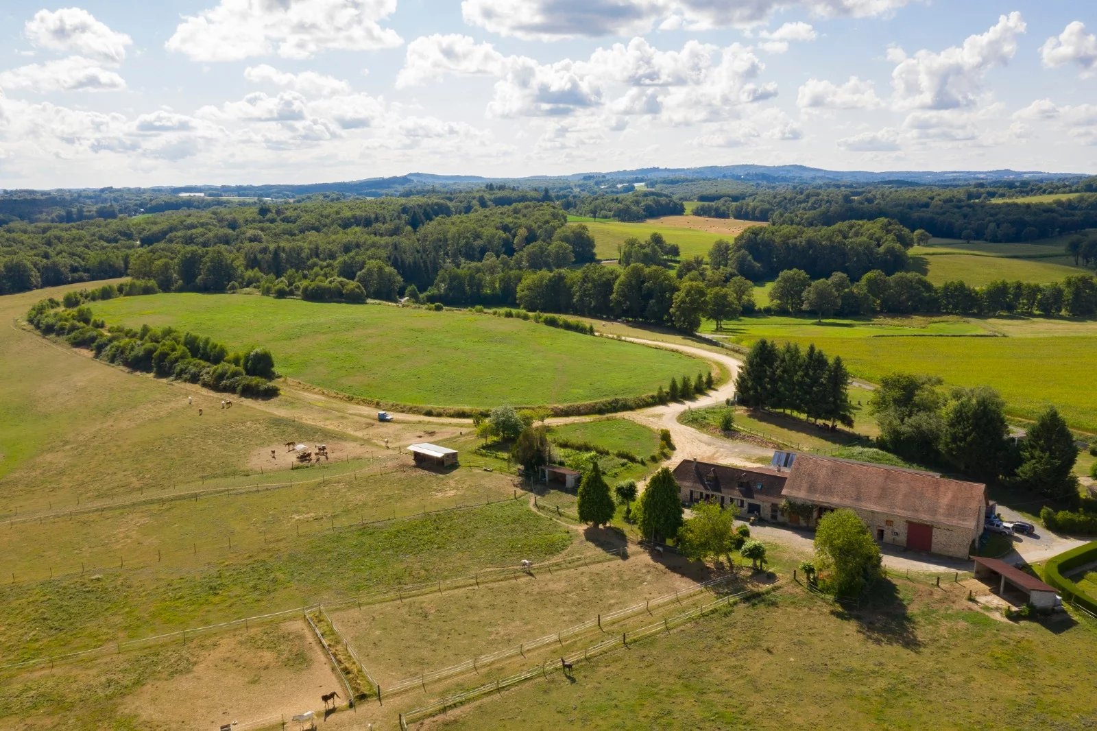 5 bedroom Equestrian property with excellent stabling and 19.5ha, Nouvelle-Aquitaine – France – BVI86553