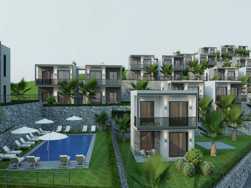 New project of two bedroom Apartments in Adabuku, Bodrum – TC2032